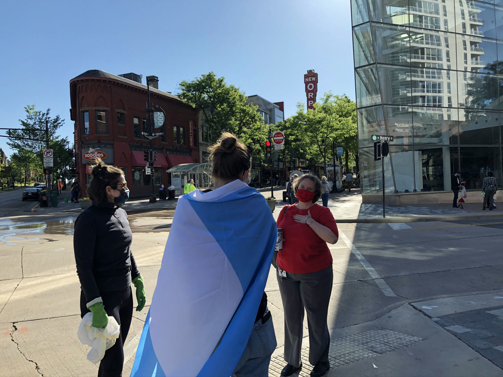 Madison cleans up after riot Downtown